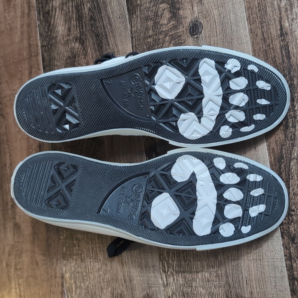 Converse CLOT x Chuck‎ 70 High Giant Panda Shoes Men's 7 Women's 9 Black White - Picture 11 of 14